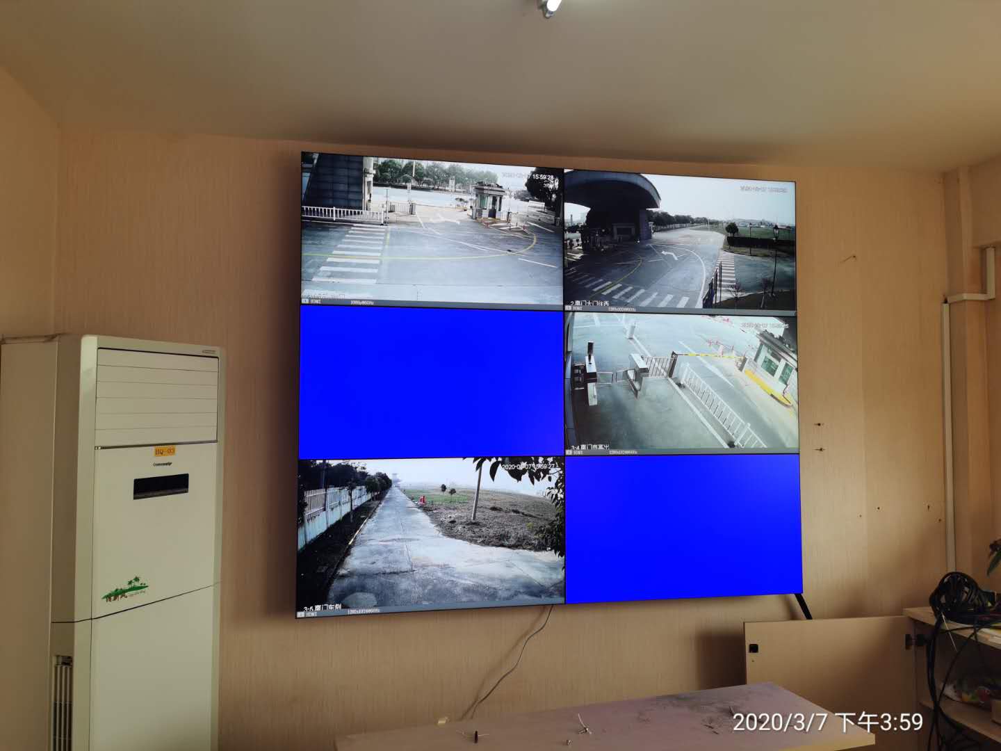 江苏文理化工南门监控解决方案 江苏文理化工南门监控解决方案
