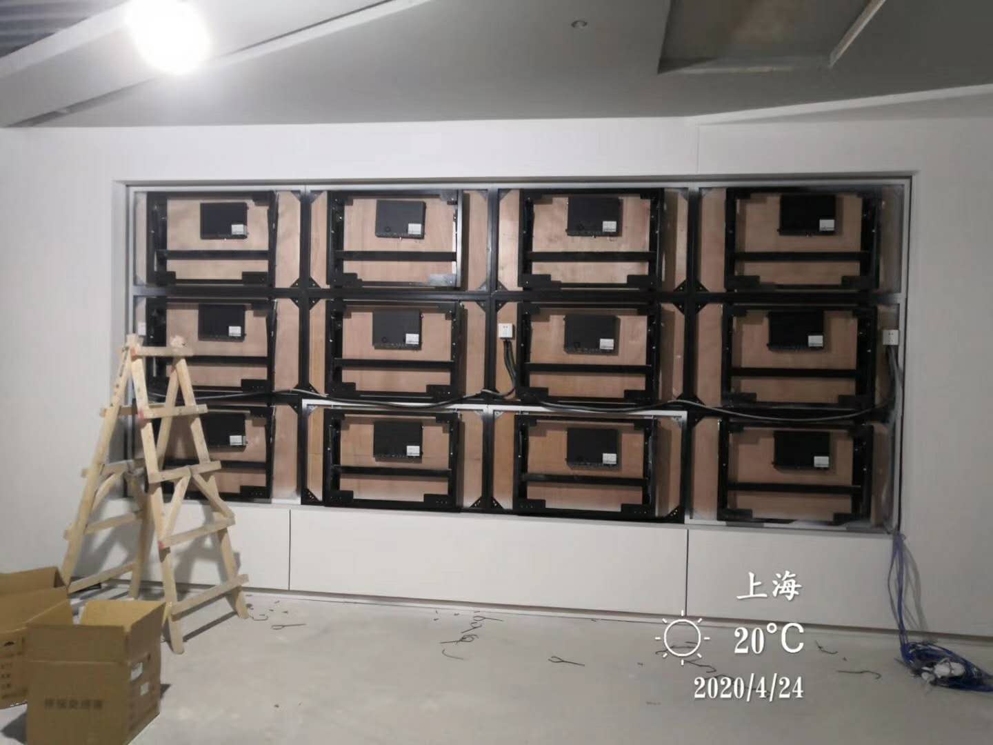 上海奉贤某展厅拼接屏项目