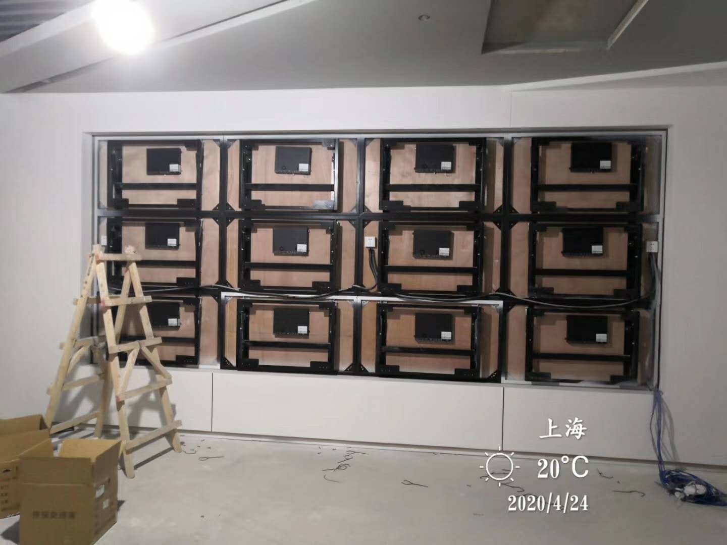 上海奉贤某展厅拼接屏项目 上海奉贤某展厅拼接屏项目