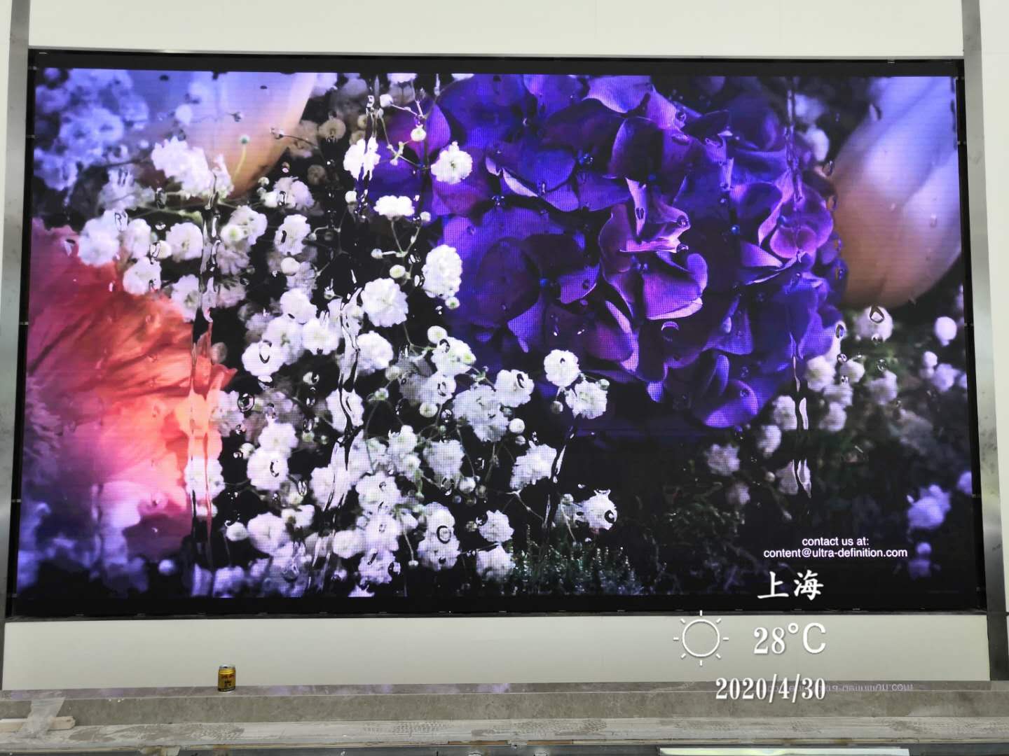 正荣广场某展会LED显示屏项目