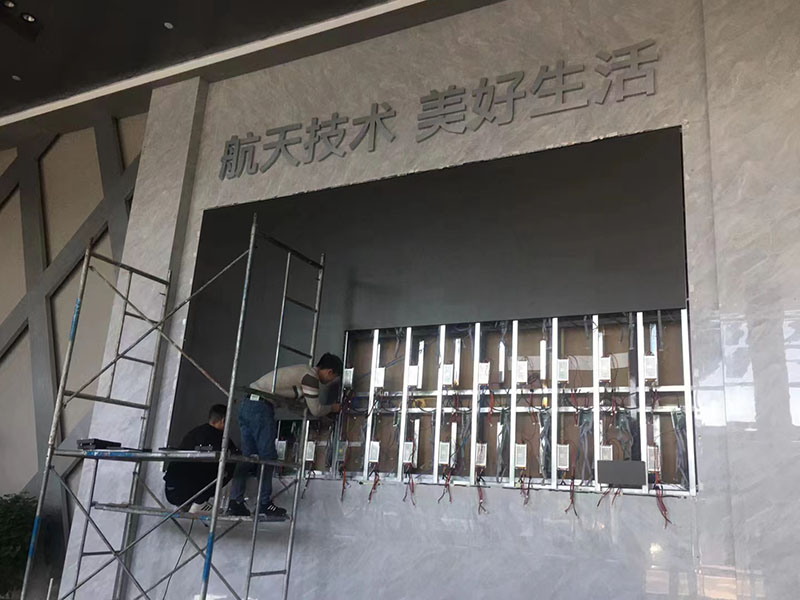 上海航天机电LED显示屏项目