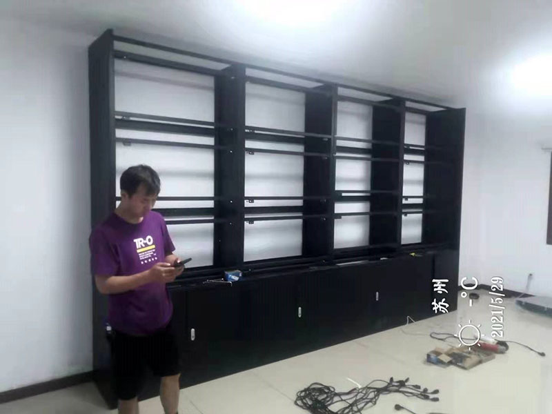 苏州中铁十局机柜式监控拼接屏项目 苏州中铁十局机柜式监控拼接屏项目