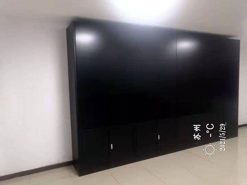 苏州中铁十局机柜式监控拼接屏项目 苏州中铁十局机柜式监控拼接屏项目
