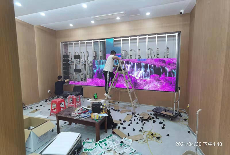 苏州某中学礼堂LED显示屏项目 苏州某中学礼堂LED显示屏项目