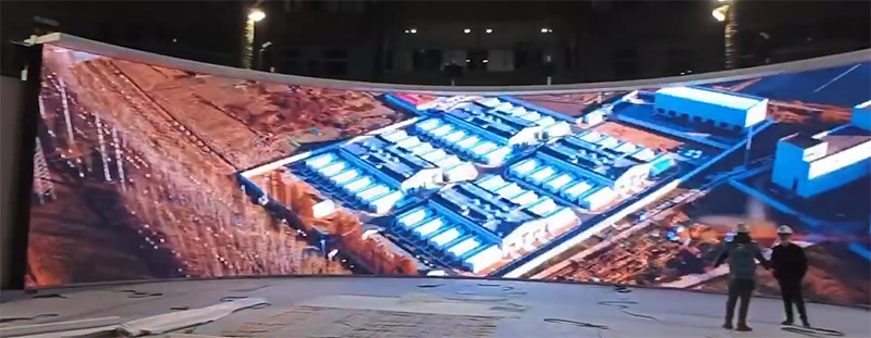 南京新能源展厅LED显示屏项目 南京新能源展厅LED显示屏项目