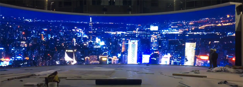 南京新能源展厅LED显示屏项目 南京新能源展厅LED显示屏项目