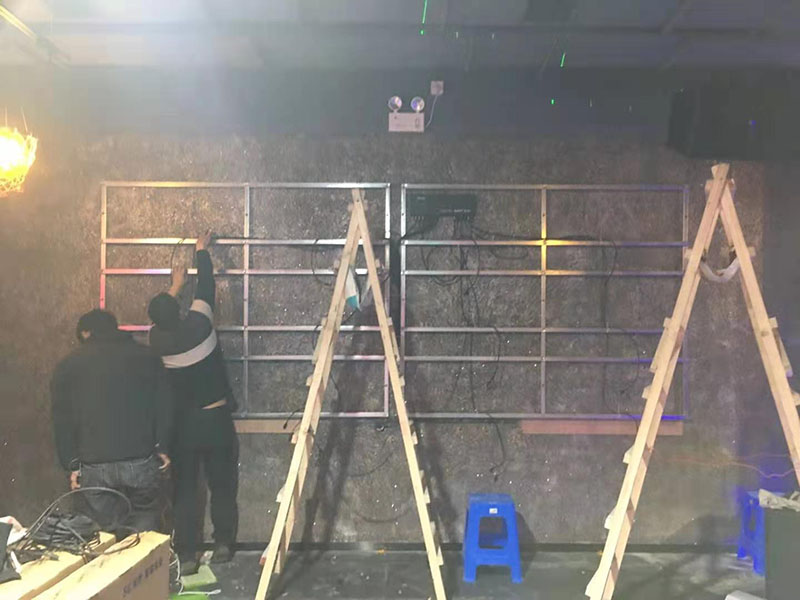 上海松江某KTV拼接屏项目 上海松江某KTV拼接屏项目