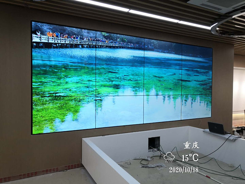 重庆三峰环保发电有限公司展厅拼接屏项目案例 重庆三峰环保发电有限公司展厅拼接屏项目案例